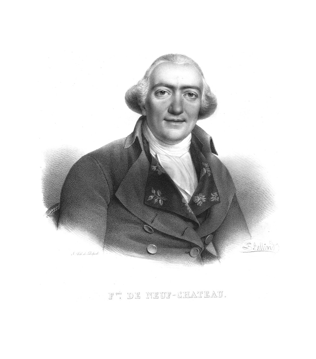 Francois de Neuf-Chateau, ca 1820-tallet. av Zephirin Felix Jean Marius Belliard