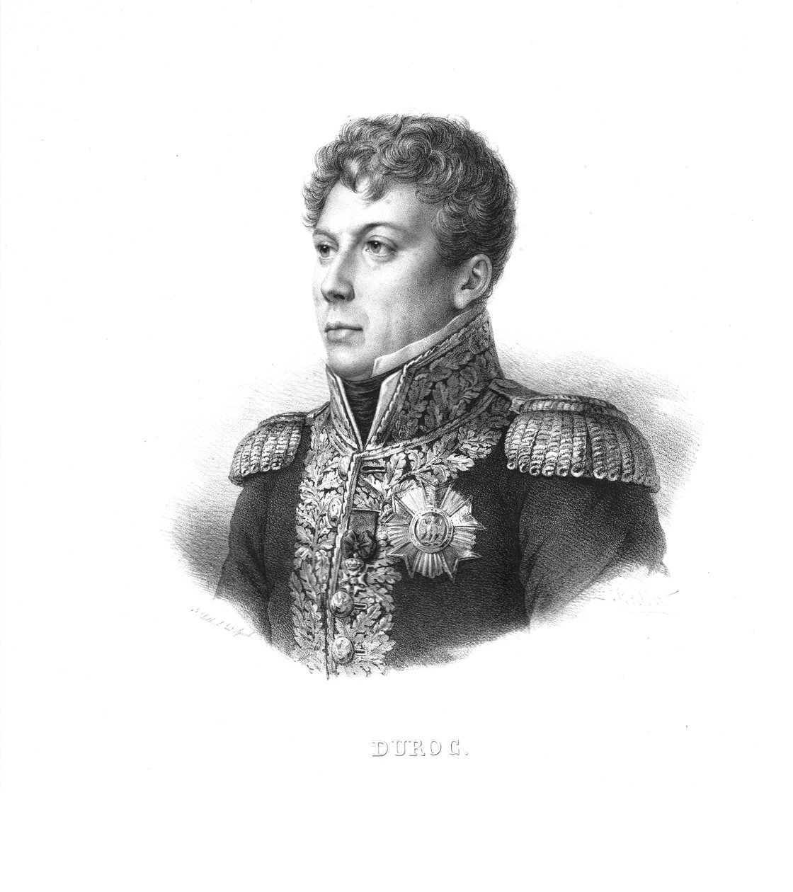 Géraud Duroc, ca 1820-tallet. av Zephirin Felix Jean Marius Belliard