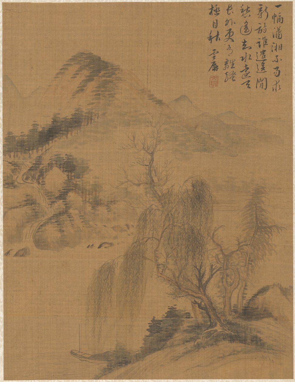 Landskap, 1775. av Zhai Dakun