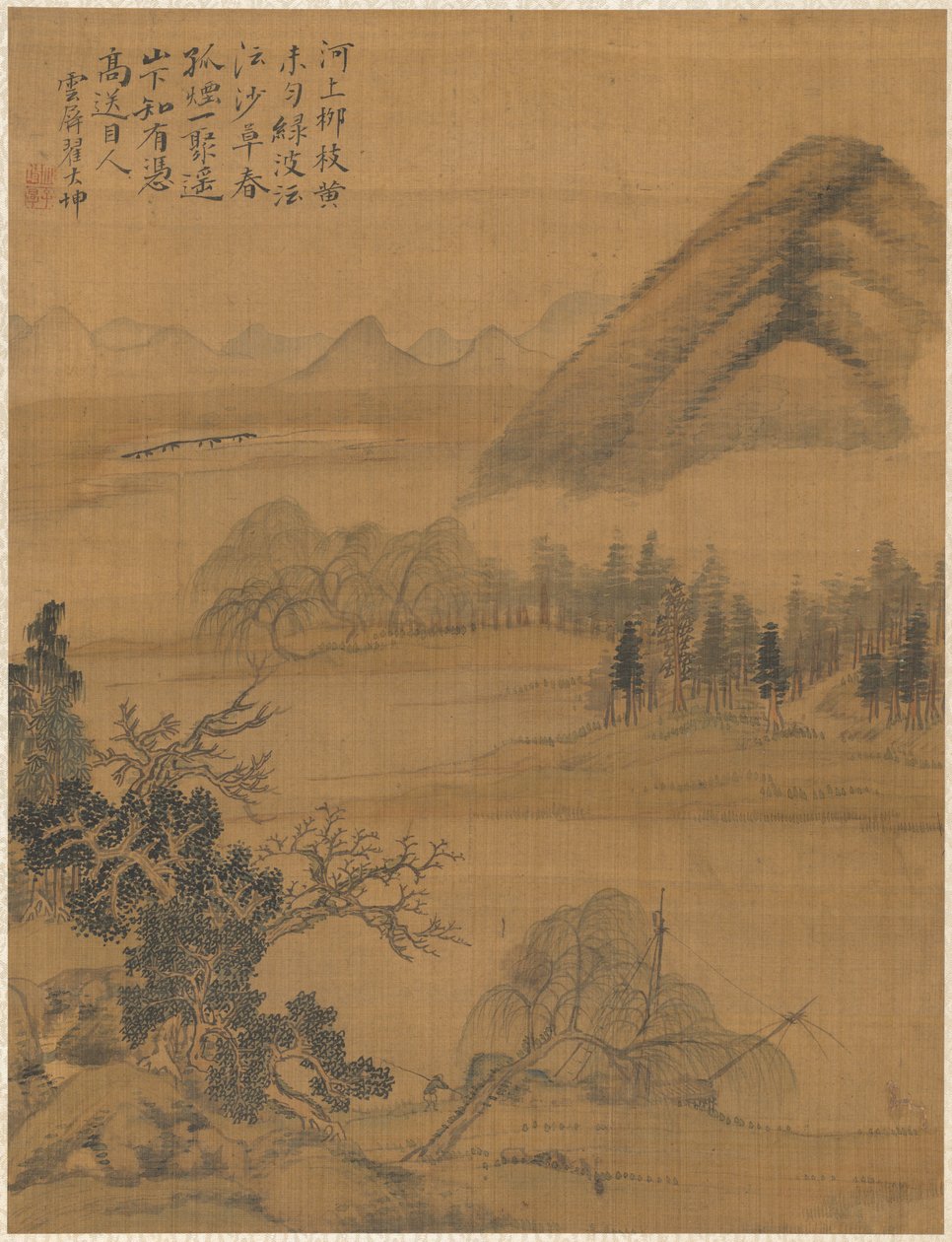 Landskap, 1775. av Zhai Dakun
