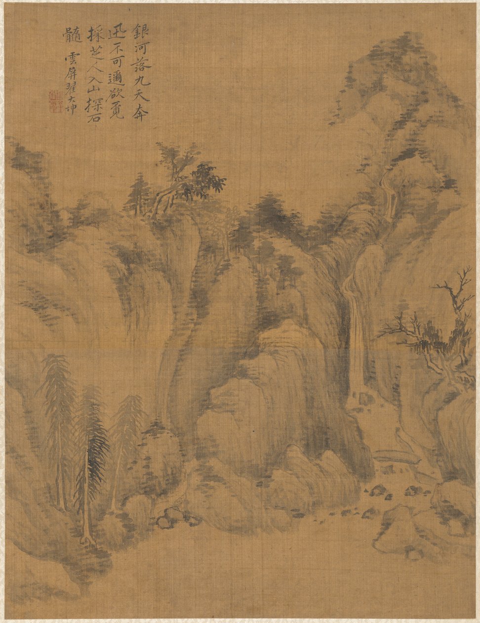 Landskap, 1775. av Zhai Dakun