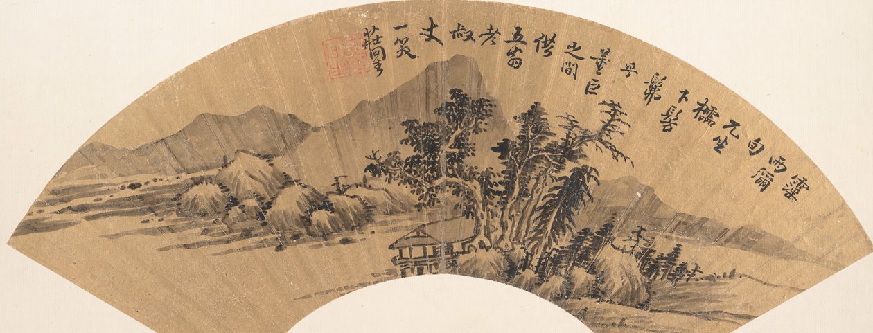 Elvelandskap. av Zhuang Jiongsheng