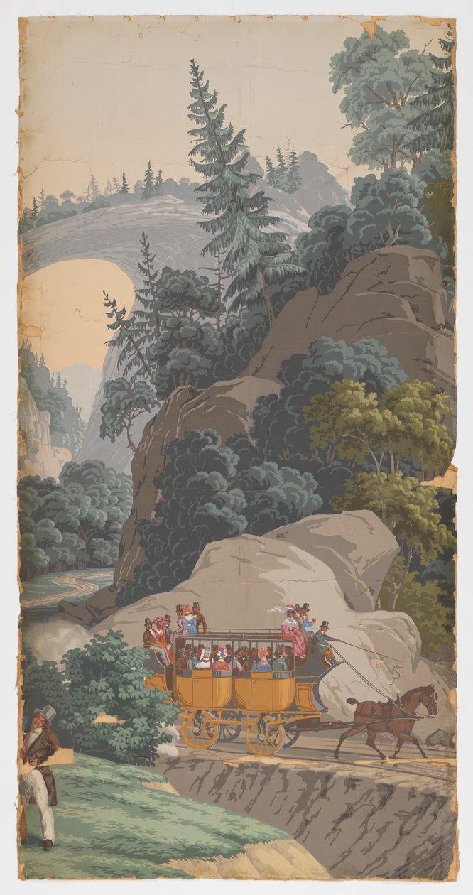 Naturskjønne Amerika av Zuber and Cie, Rixheim, Alsace