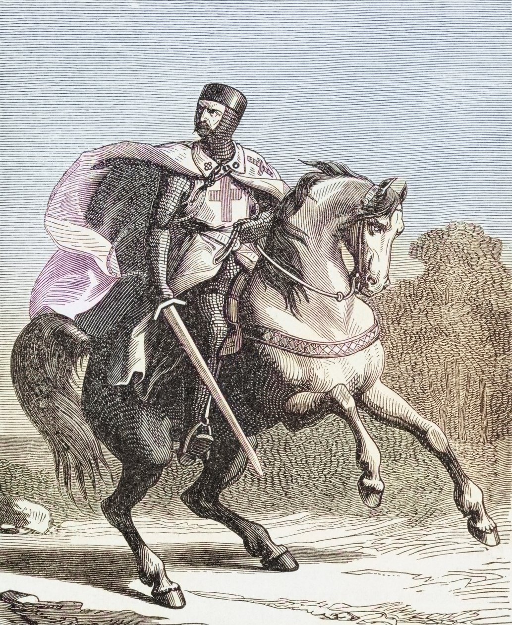 En soldat fra Tempelridderne. av . .