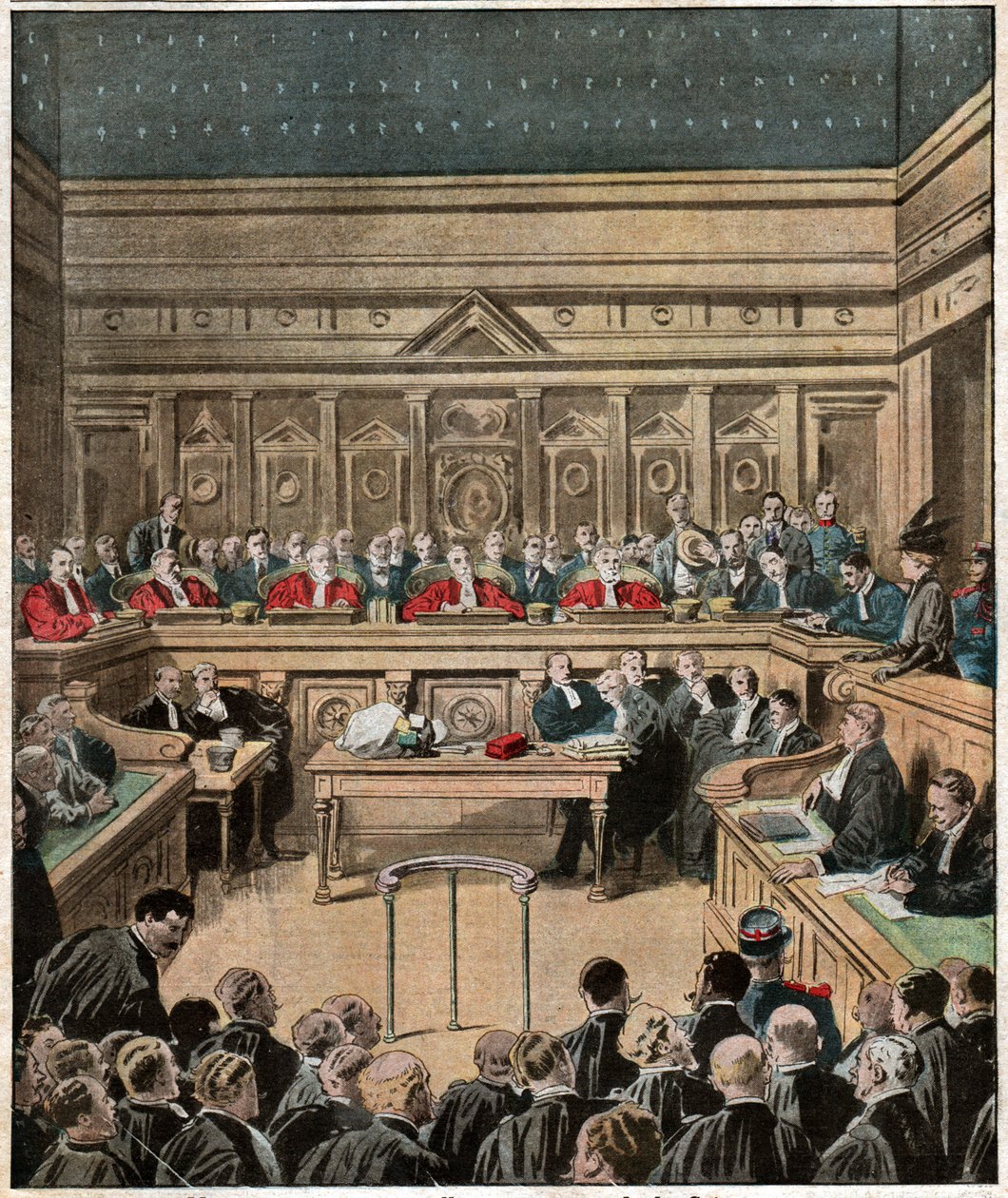 Affaire Caillaux. Caillaux-saken. av Ferdinand Georg Waldmuller