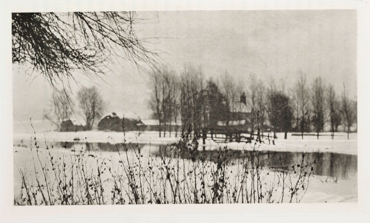 "Bleak Winter" av Frederick (attr. to) Barnard