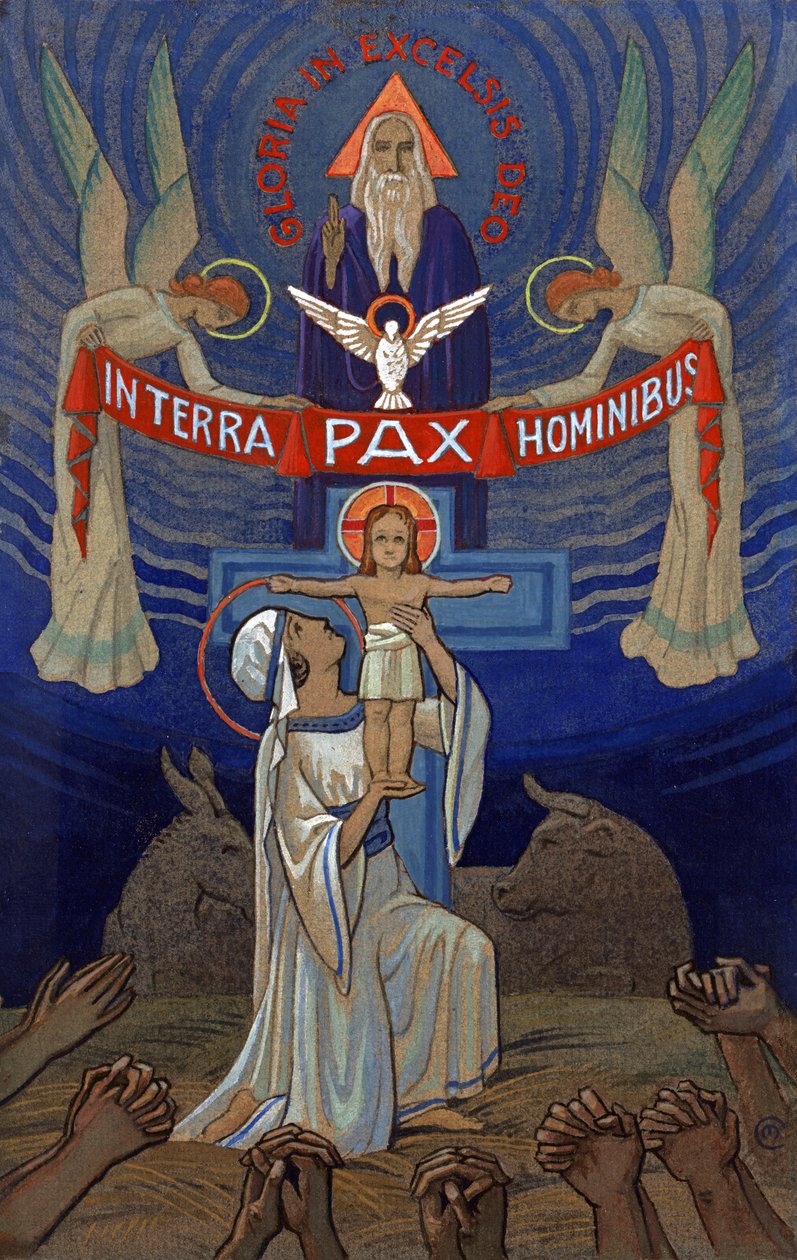 Ære være den høyeste Gud. ca 1930 (illustrasjon) av . .
