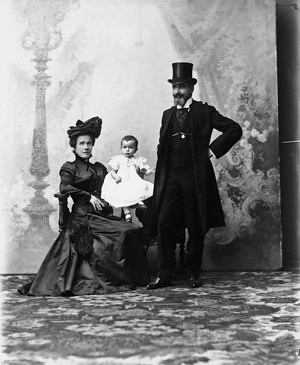 Gruppeportrett av Henry Charles Fehr
