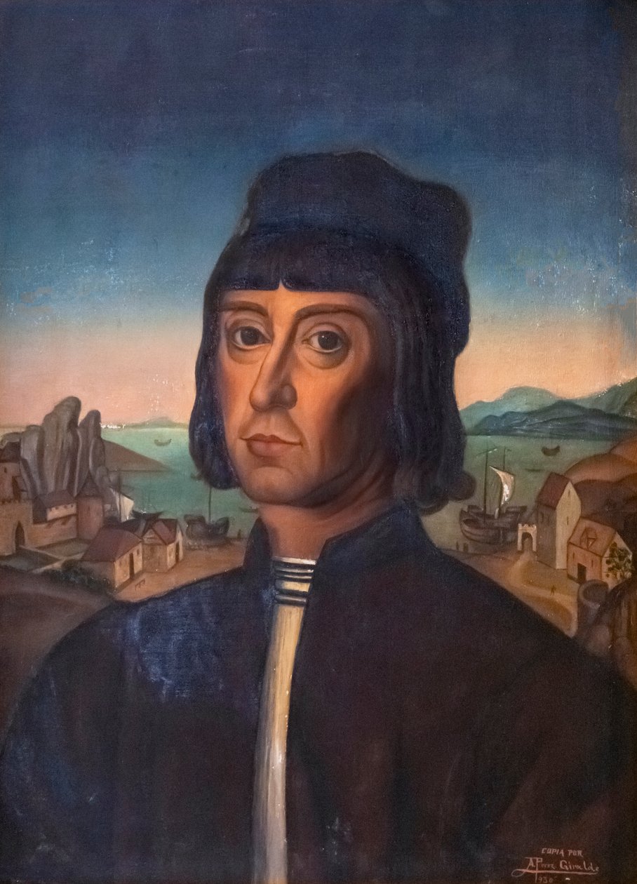 Martin Alonso Pinzon, portrett., 2020 (bilde) av . .