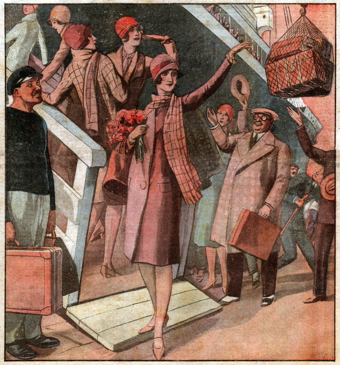 Frøken Frankrike i 1928. Frøken Frankrike i 1928. av Ferdinand Georg Waldmuller