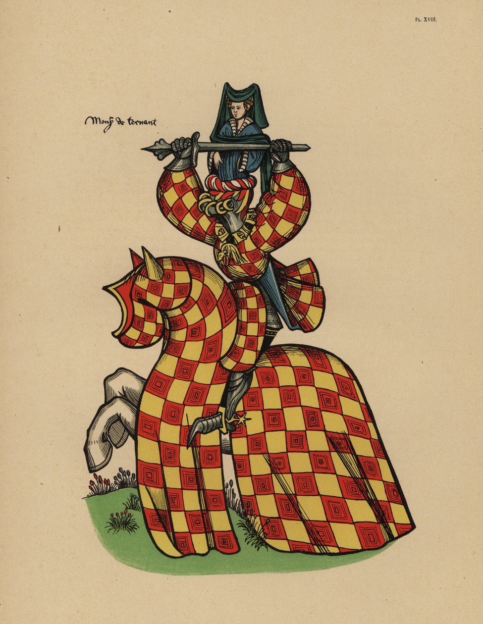 Philippe de Ternant, kammerherre for Philippe den gode av John Pardon