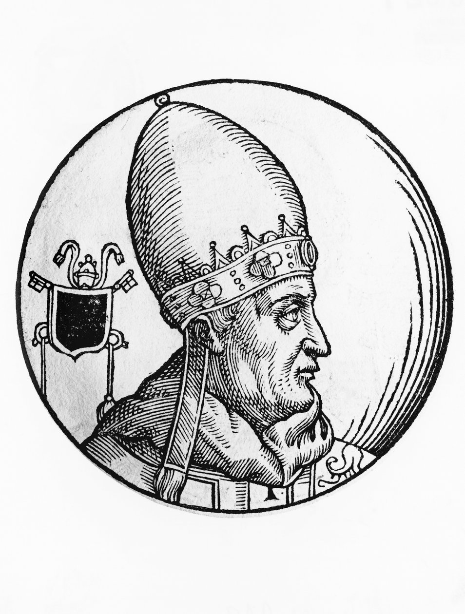 Portrett av Benedict IV (død 903) av William Walcutt