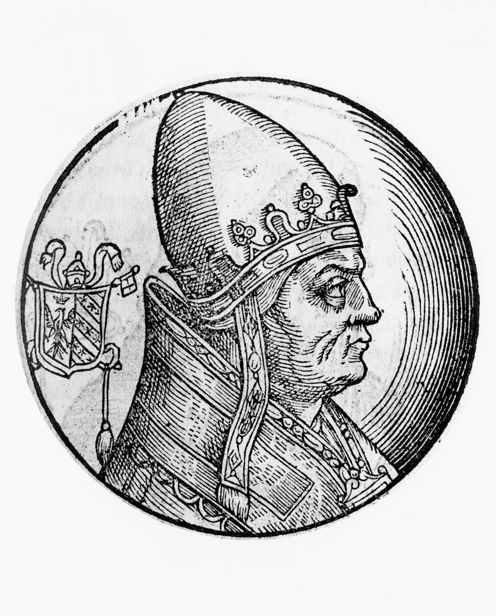 Portrett av Honorius II (Lamberto Scannabecchi av William Walcutt