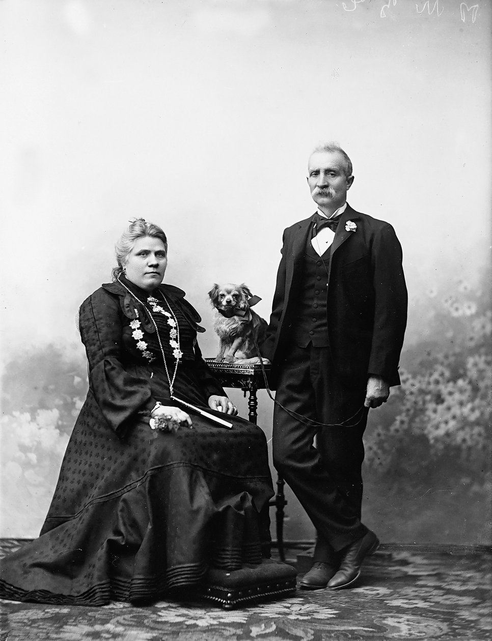Portrett av herr og fru Guerrini av Henry Charles Fehr