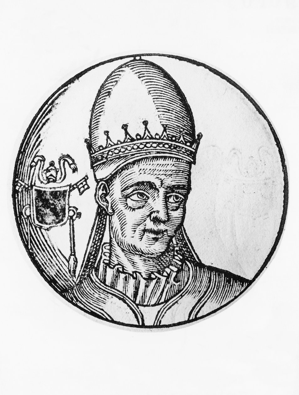 Portrett av Valentine (800-827) av William Walcutt