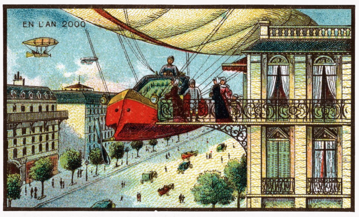 Privat zeppelin, ca. 1910 av . .