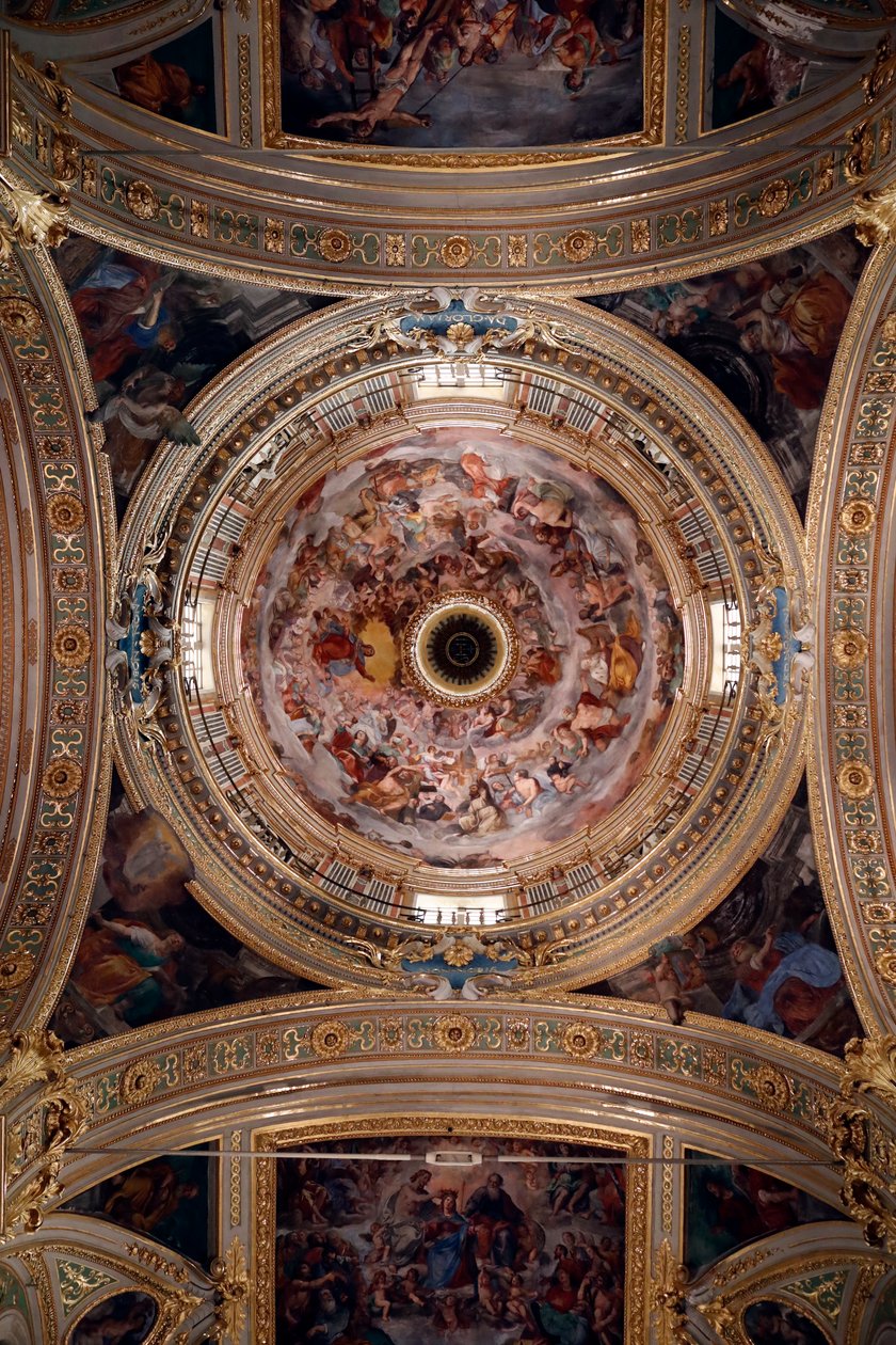 San Donato kirke. Fresco. Genova. Italia. av . .