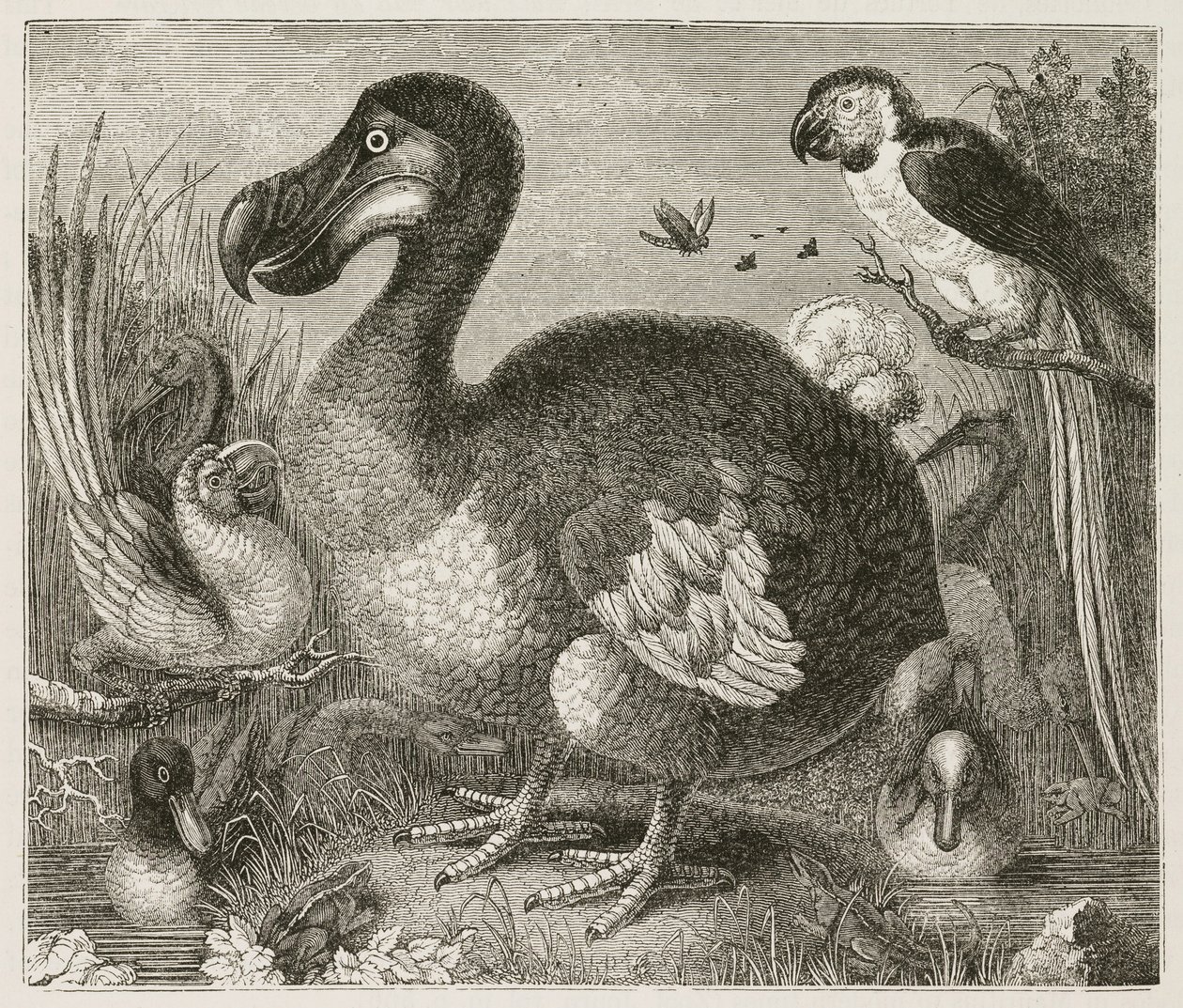 Dodo av Ferdinand Georg Waldmuller