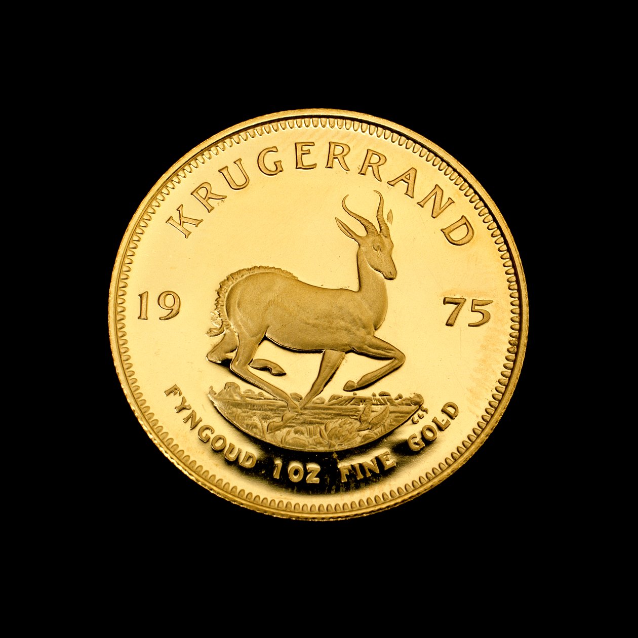 Krugerrand - Berømt sørafrikansk gullmynt av Hippolyte Lalaise Devéria