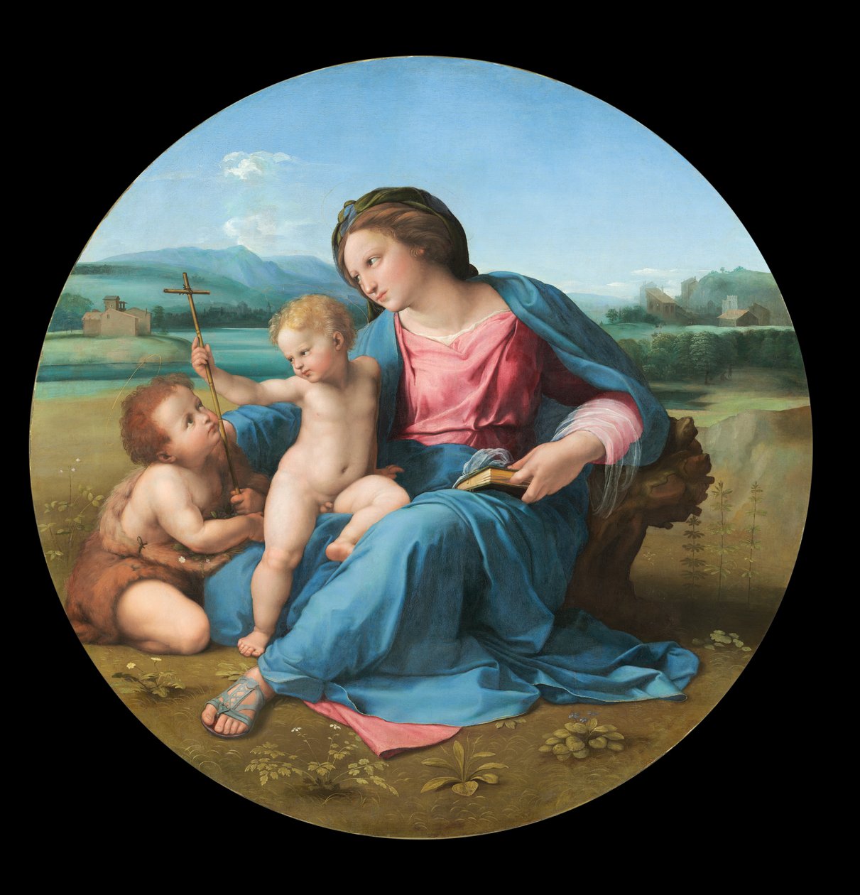 Alba Madonna av Raphael