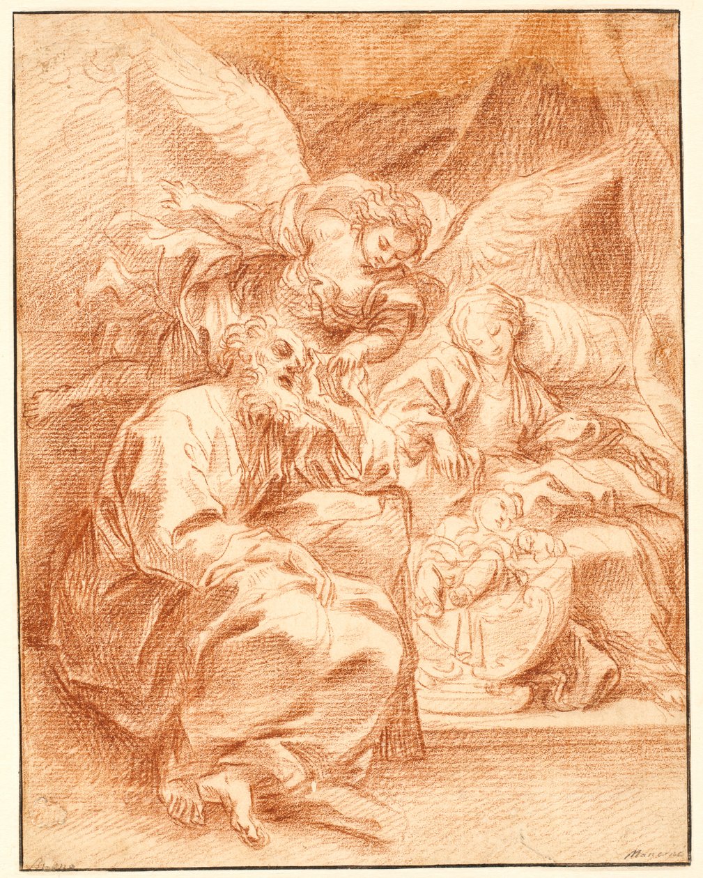 Josefs drøm av after Giuseppe Passeri