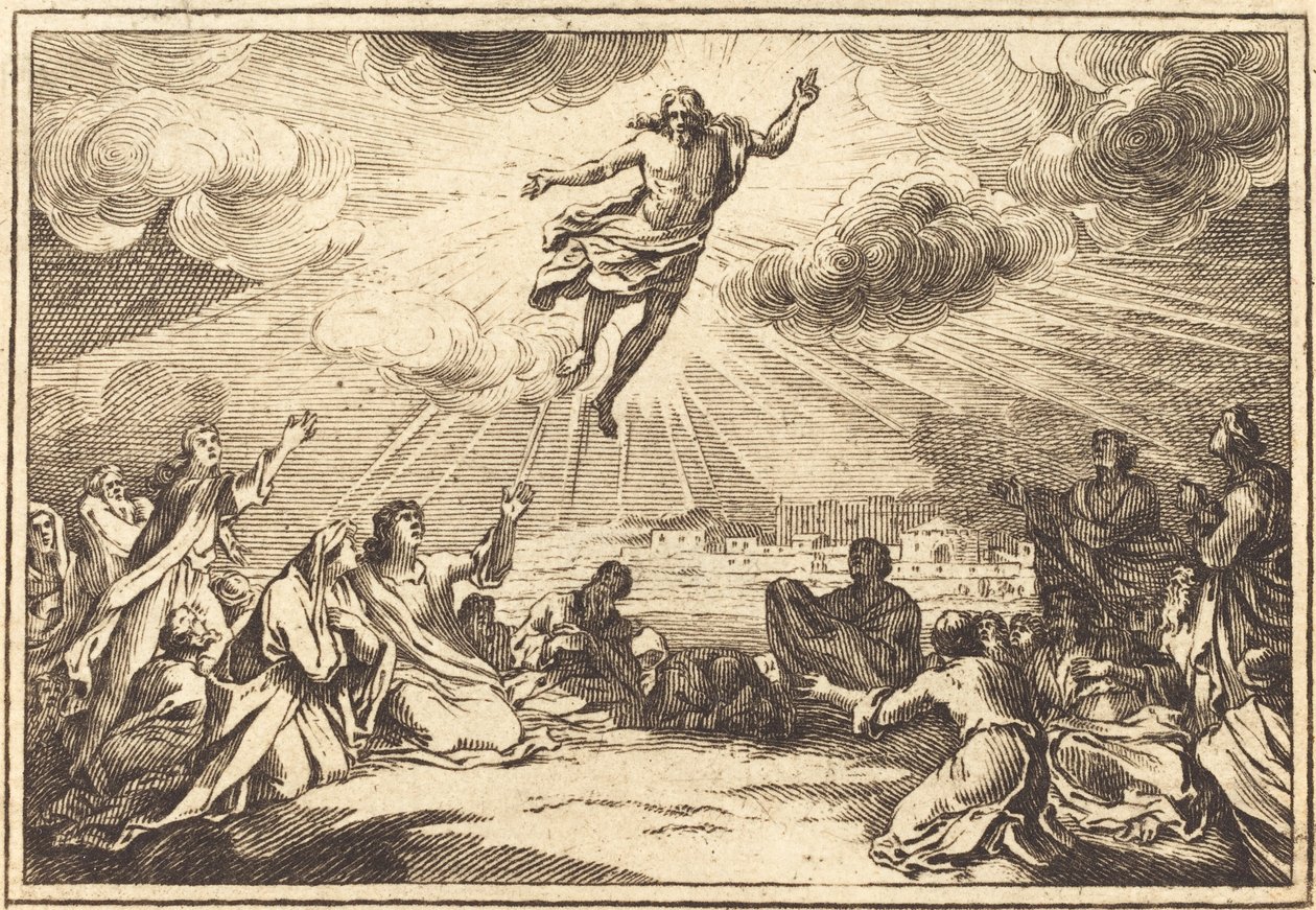 Himmelfarten av after Sébastien Le Clerc I