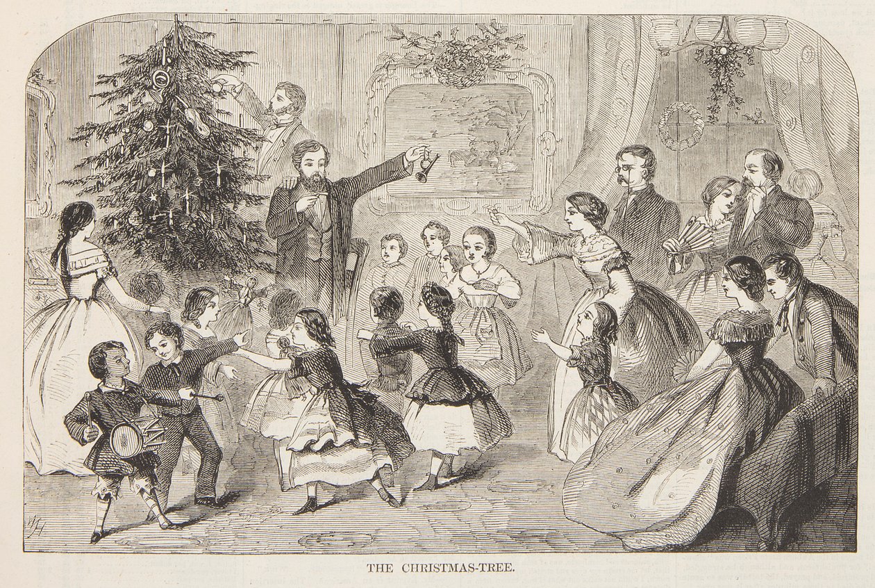 Juletreet av after Winslow Homer