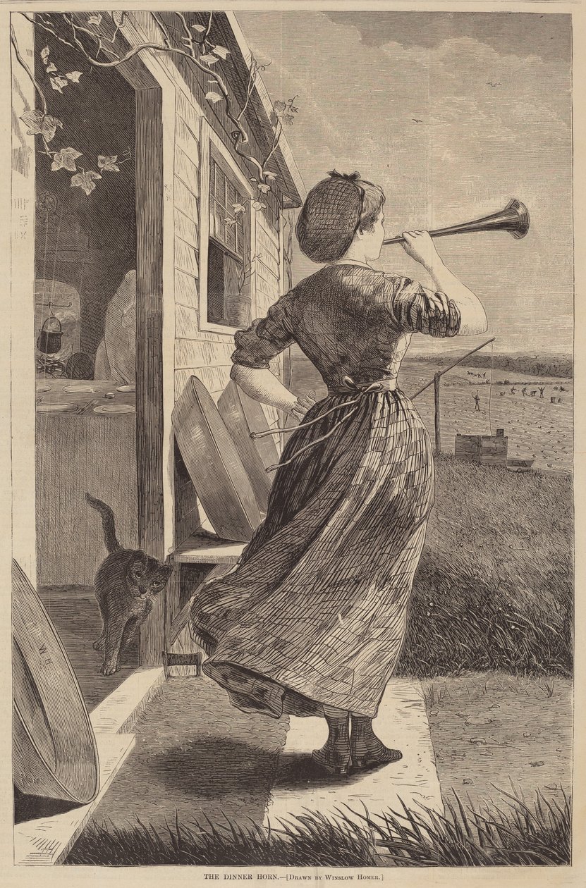 Middagshornet av after Winslow Homer