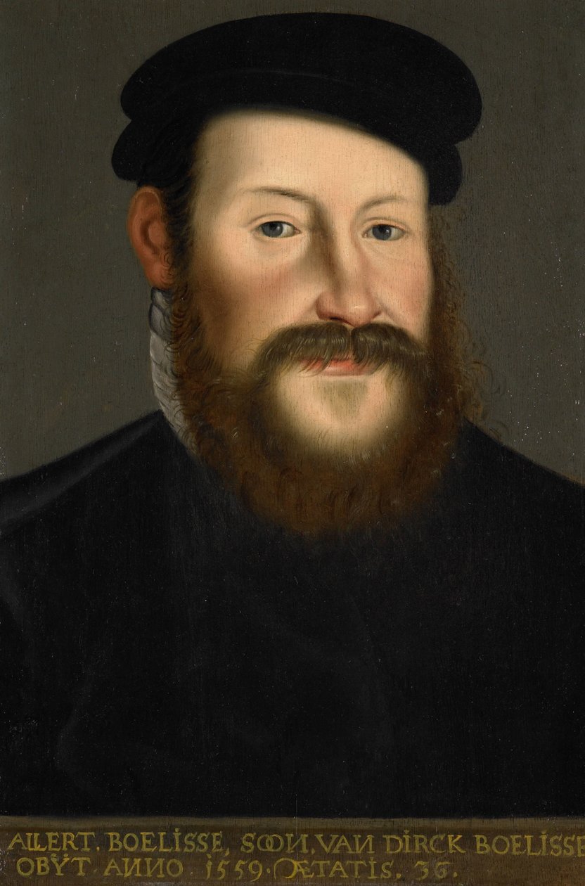 Allert Boelisse (1523-59) av anonymous (copy after)