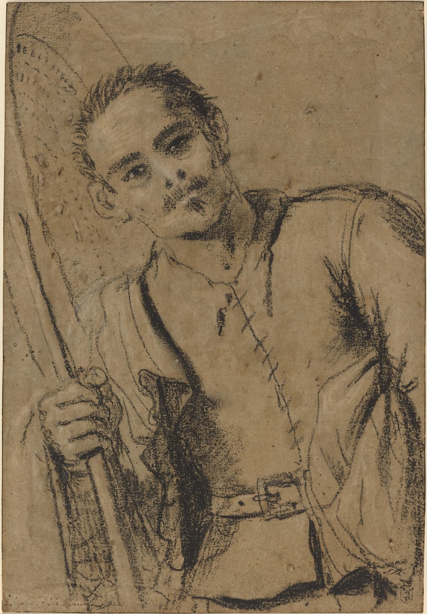 En kornhandler av called Guercino Giovanni Francesco Barbieri