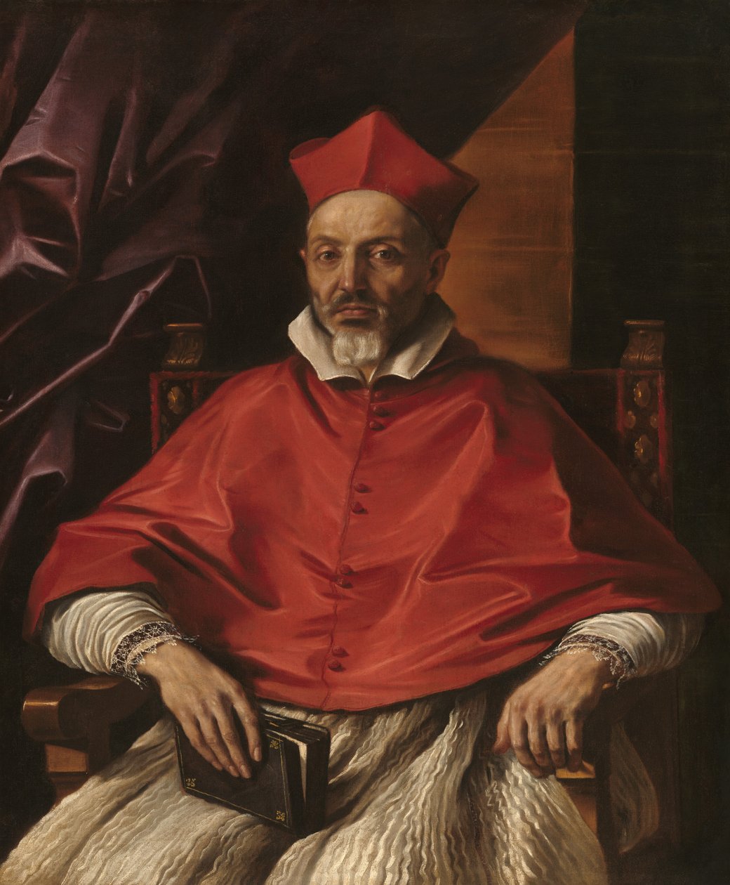 Kardinal Francesco Cennini av called Guercino Giovanni Francesco Barbieri