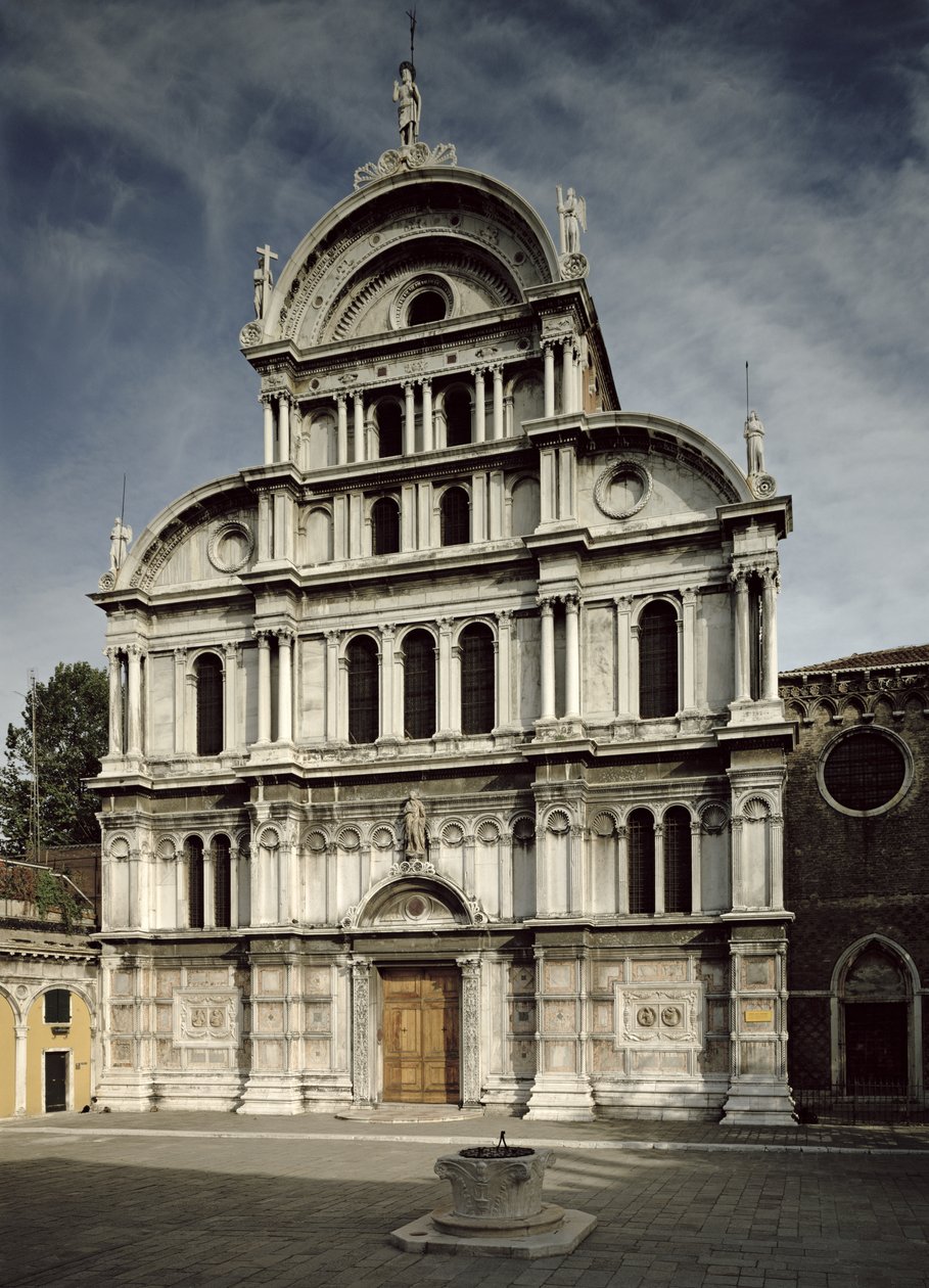 San Zaccaria-kirken, 1480-1500 av Mauro Coducci or Codussi