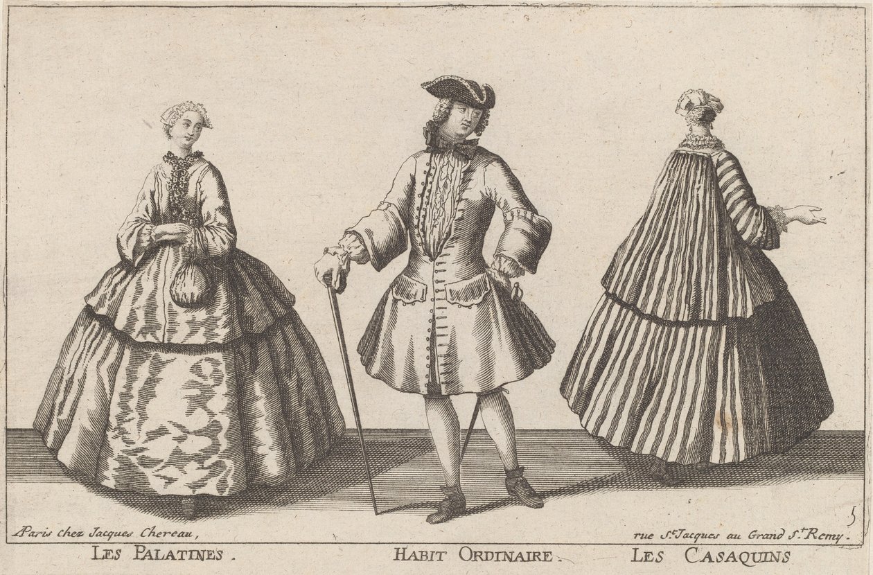 Palatinene/Ordinær Vane/The Casaquins av published by Jacques Chéreau
