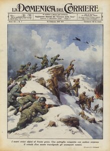 Vår heroiske Alpini på den greske fronten