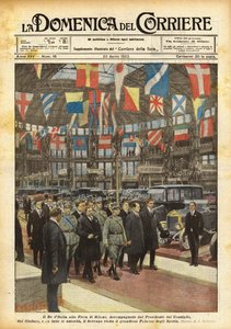 Kongen av Italia på Milano-messen