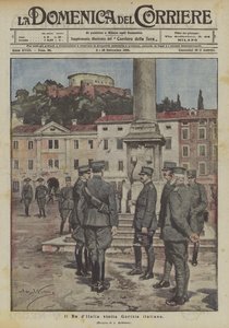 Kongen av Italia besøker italienske Gorizia