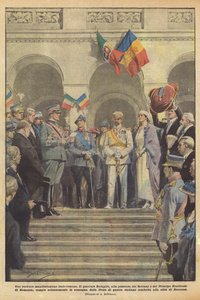 En hjertelig italiensk-rumensk demonstrasjon