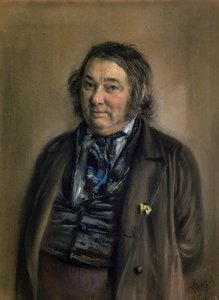 Heinrich Smidt (1798-1867) 1850 (kritt på papir)