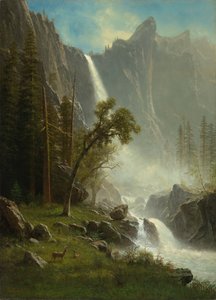 Bridal Veil Falls, Yosemite, ca. 1871-1873