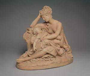 Venus og kjærlighet, ca. 1864 (terrakotta)