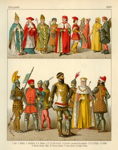 Italiensk kostyme 1300
