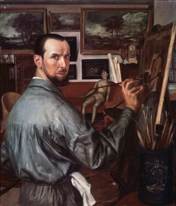 Selvportrett, 1917