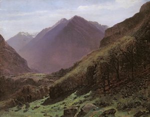 Fjellstudiet, ca. 1840-43
