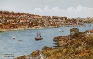 Fowey, fra Polruan Castle