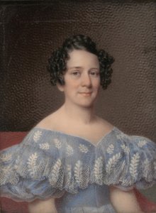 Portrett av en dame, ca. 1835.