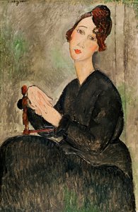 Portrett av Dedie Hayden, 1918