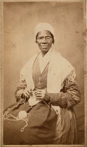 Carte de visite av Sojourner Truth, 1864