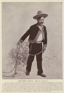 Jose Maria Garcia, meksikansk cowboy