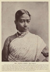 Fru Theresa Joseph, østindisk