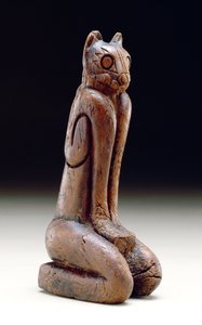 Feline figur, Calusa (tre)